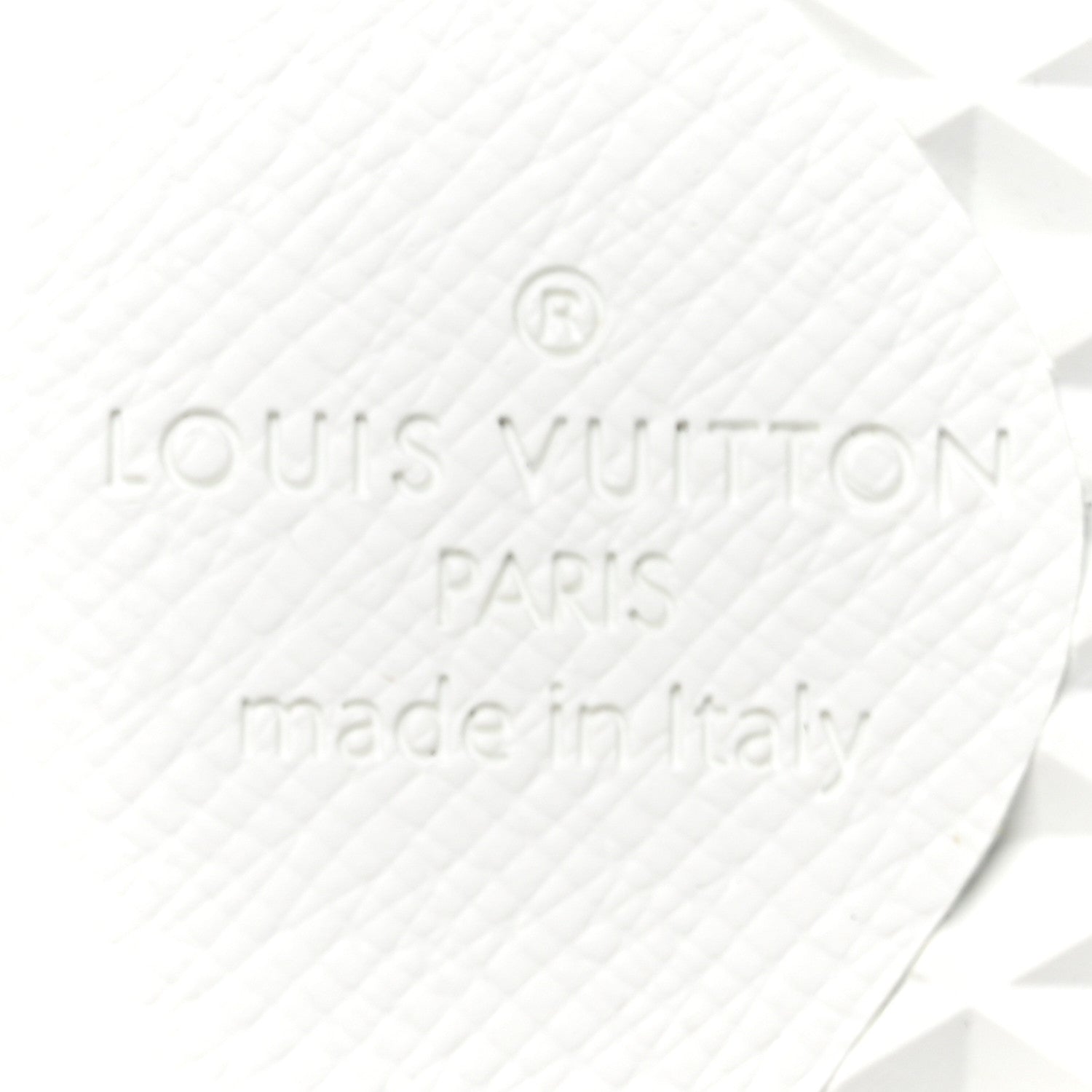 Louis Vuitton Iridescent Grained Calfskin Embossed Monogram Mens Luxembourg Low Top Sneakers 9.5 White 8 of 9