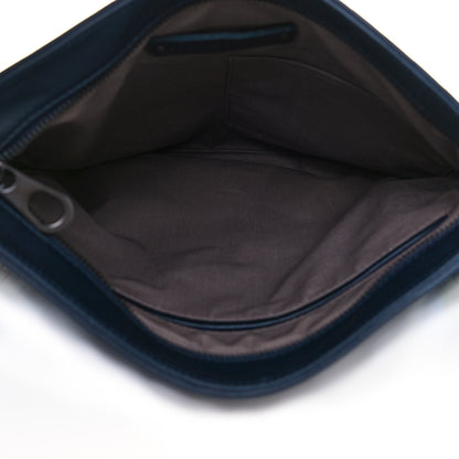 Bottega Veneta Nappa Intrecciato VN Crossbody Messenger Bag Navy 5 of 19