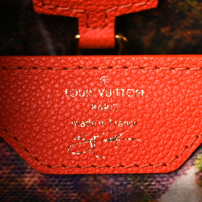 Louis Vuitton X SAM FELLS Canvas Embroidered ArtyCapucines PM Multicolor 6 of 9