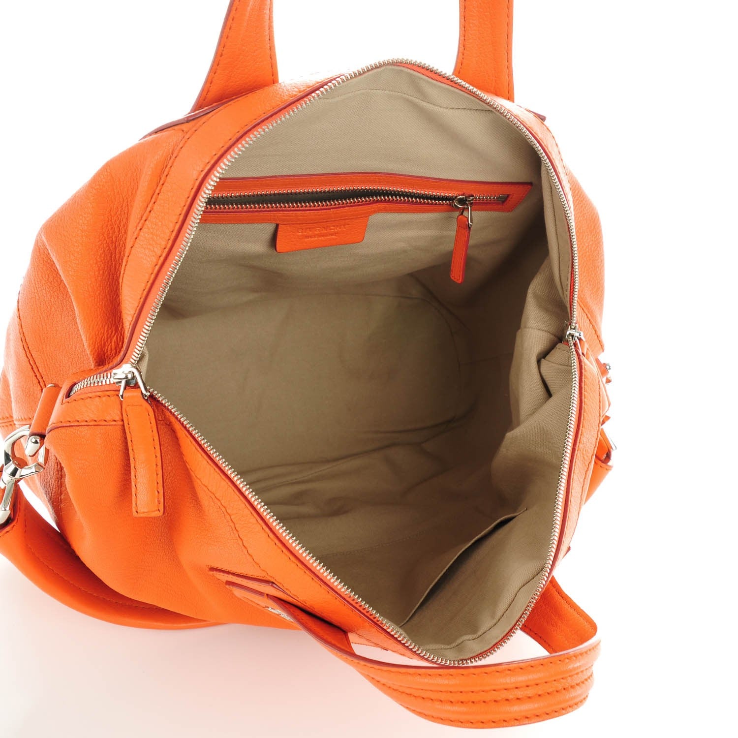 Givenchy Sugar Goatskin Medium Nightingale Orange 5 of 8