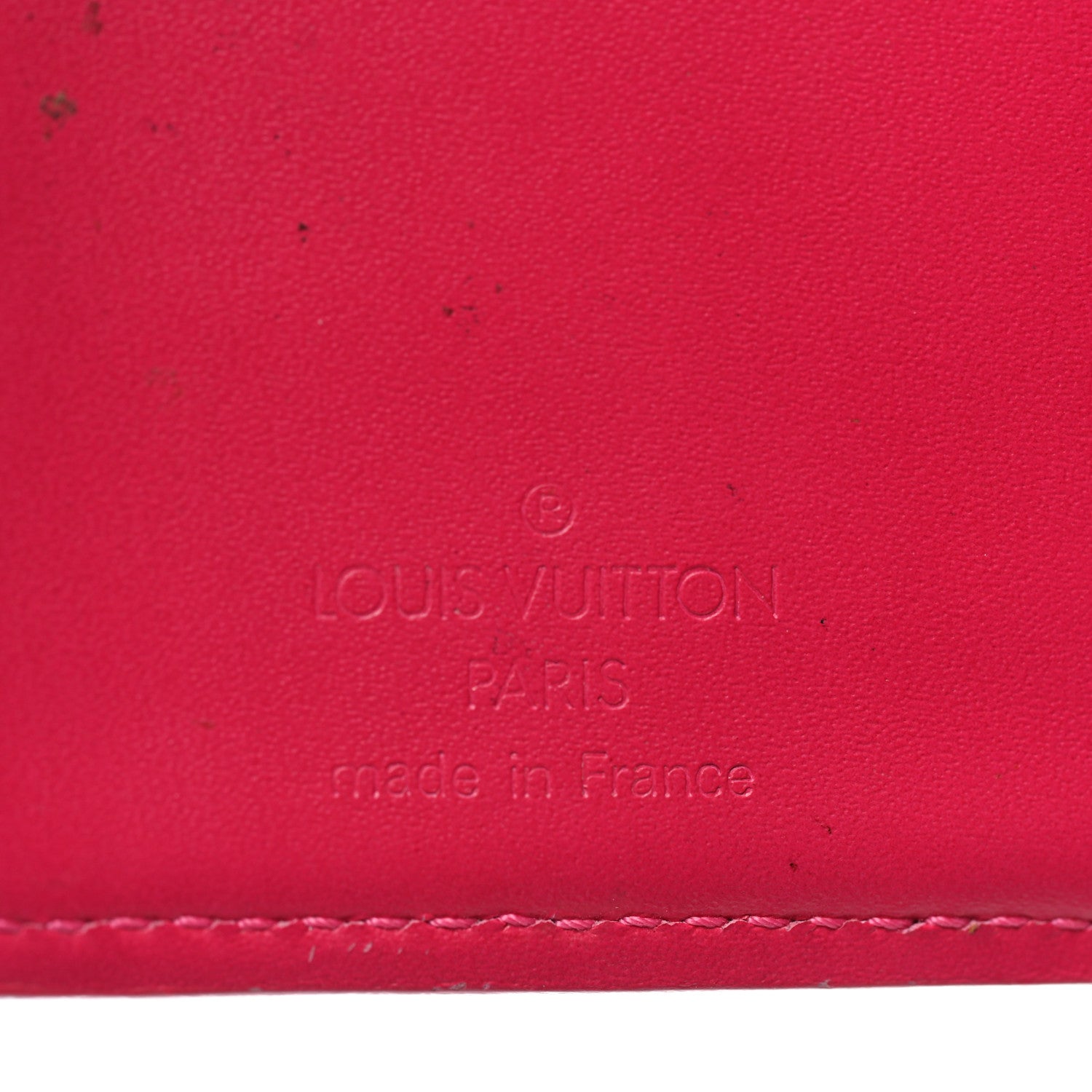 Louis Vuitton Vernis French Purse Wallet Fuchsia 5 of 8