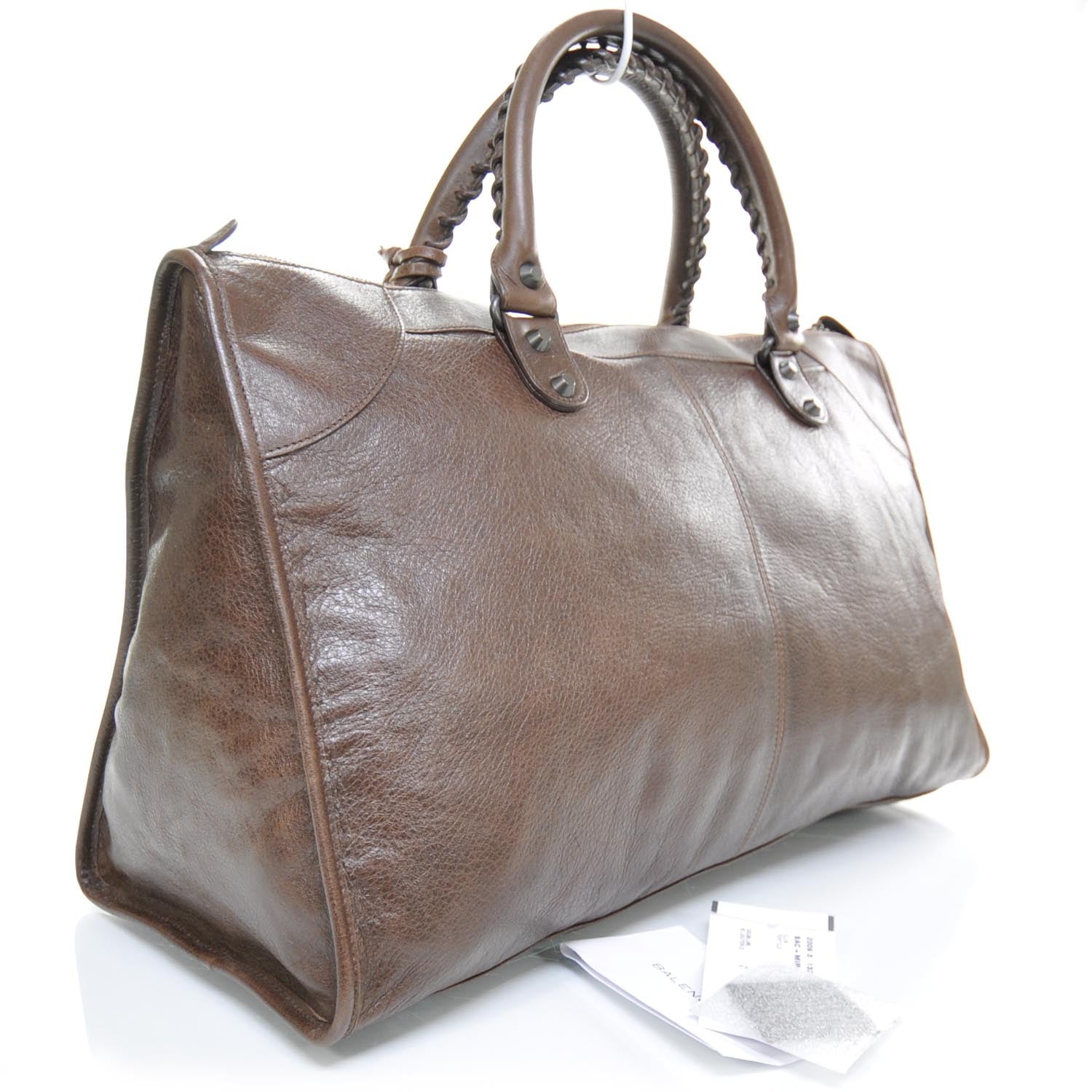 Balenciaga Agneau Work Chataigne 2 of 11