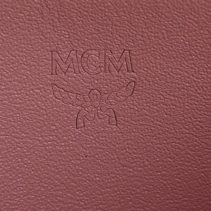 MCM Visetos Key Pouch Pink 6 of 9