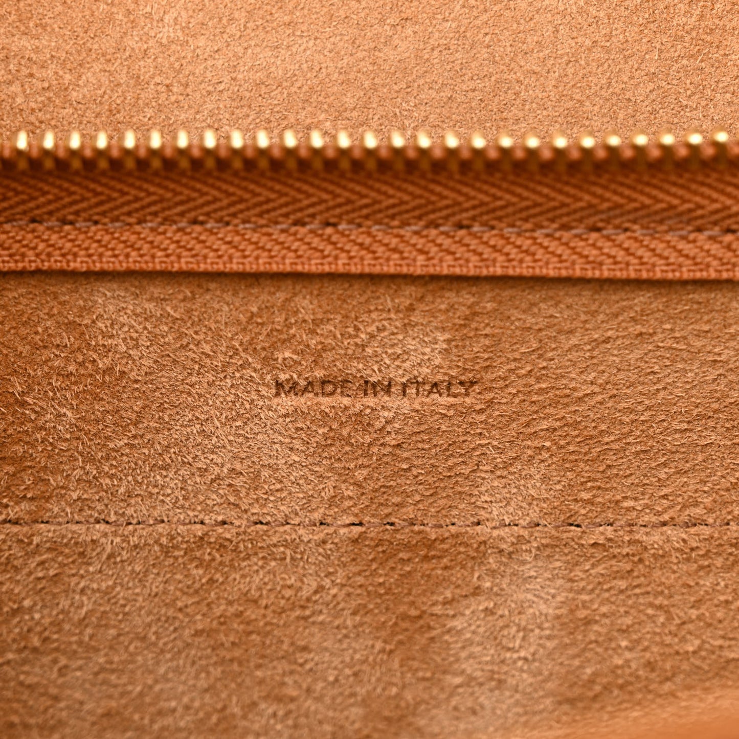 Calfskin Crocodile Embossed Nano Belt Bag Camel