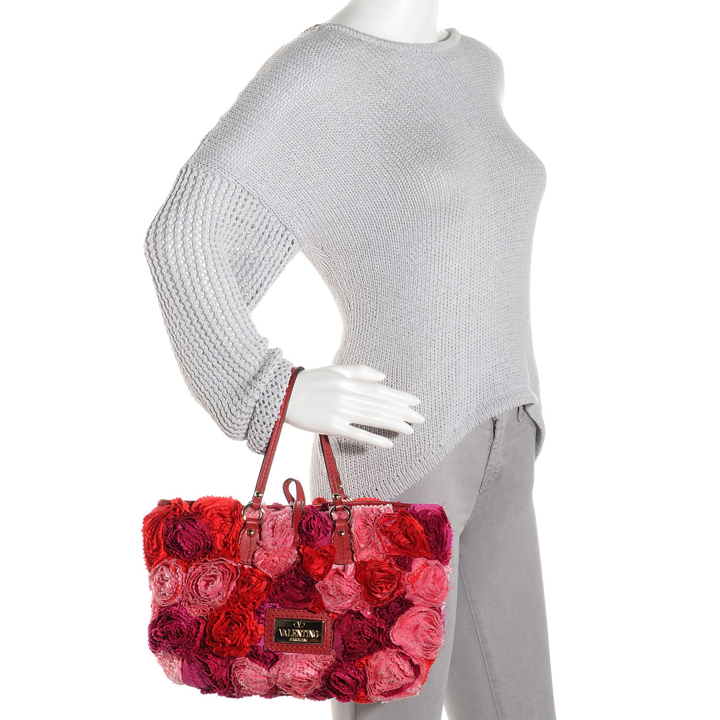 Rosier Small Tote Pink Red