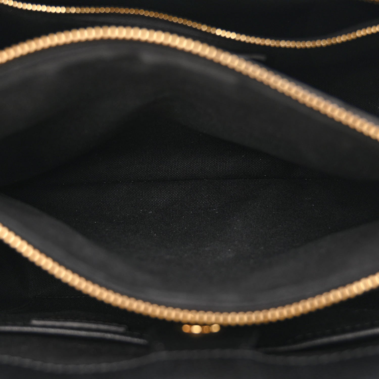 Burberry House Check Grainy Calfskin Medium Banner Tote Black 6 of 14