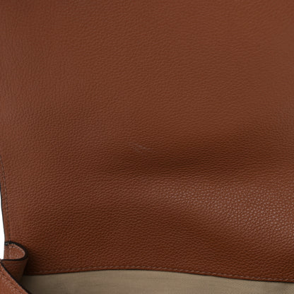 Chloe Calfskin Medium Marcie Round Crossbody Bag Tan 12 of 14