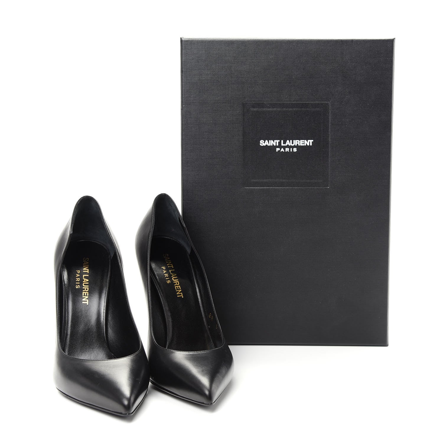 Saint Laurent Calfskin 105 Pumps 36.5 Black 11 of 11