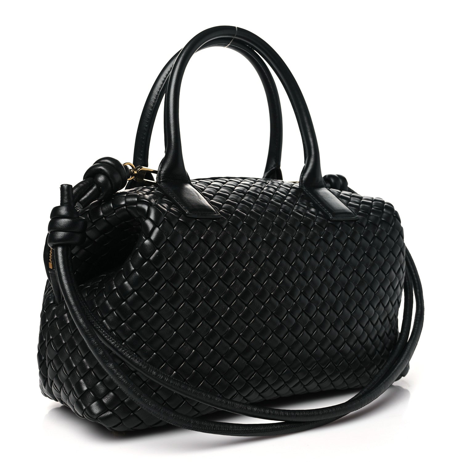Bottega Veneta Nappa Intrecciato Medium Bauletto Black 3 of 9