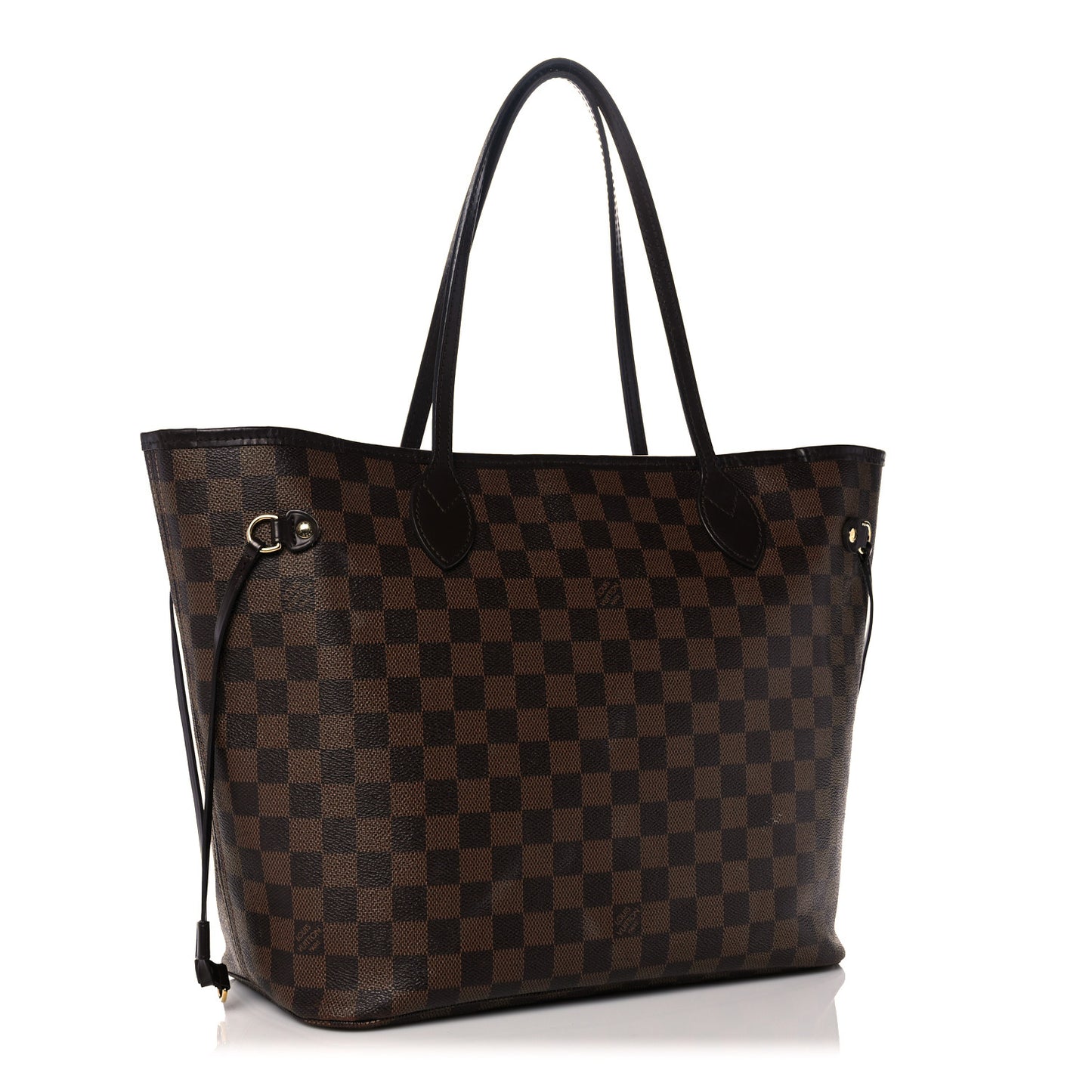 Damier Ebene Neo Neverfull MM Rose Ballerine