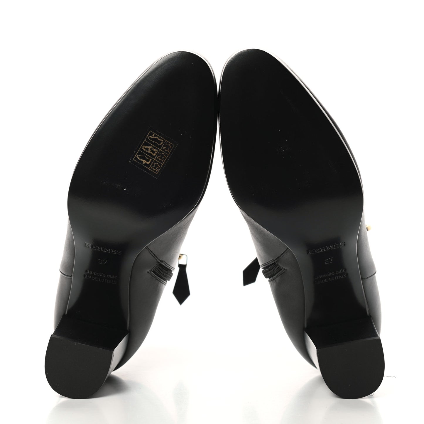 Calfskin Saint Germain Ankle Boots 37 Black