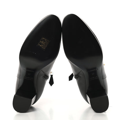Hermes Calfskin Saint Germain Ankle Boots 37 Black 5 of 9