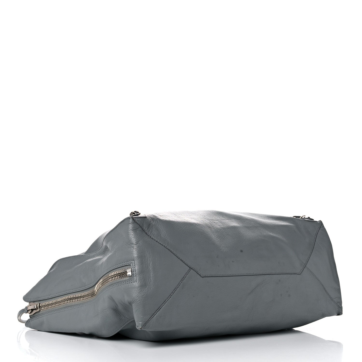 Balenciaga Veau Papier A4 Zip Around Tote Grey 5 of 25