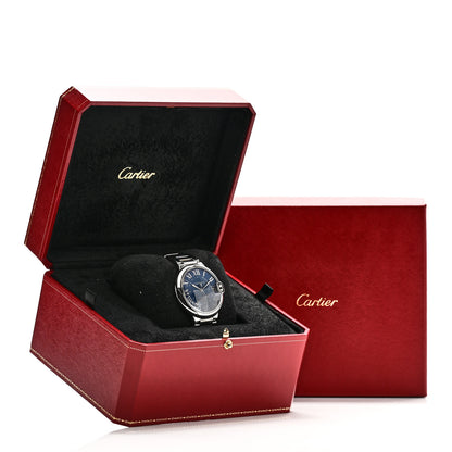 Cartier Stainless Steel 40mm Ballon Bleu De Cartier Automatic Watch Blue 5 of 5