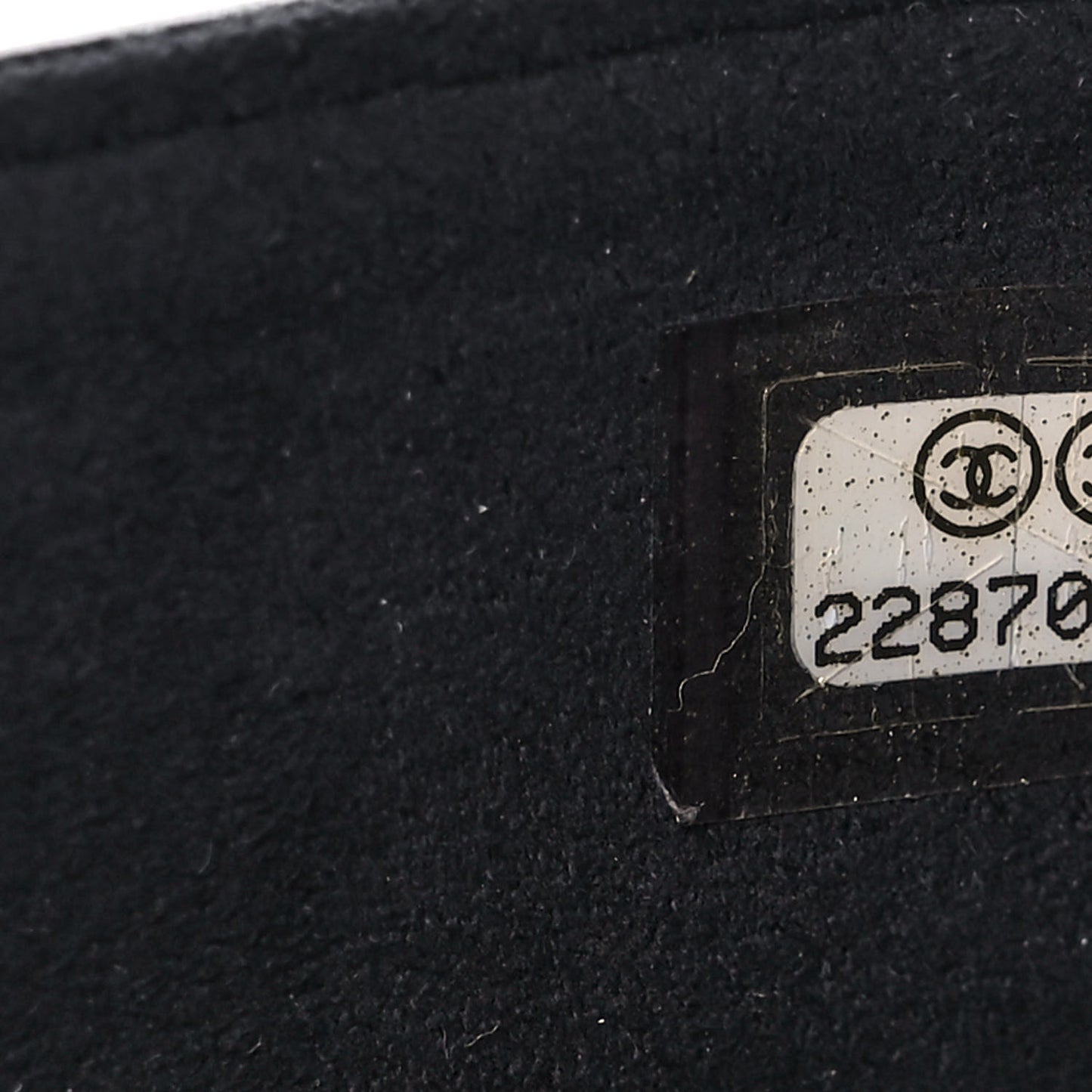 Lambskin Quilted Chain Around Tablet Holder Crossbody Black