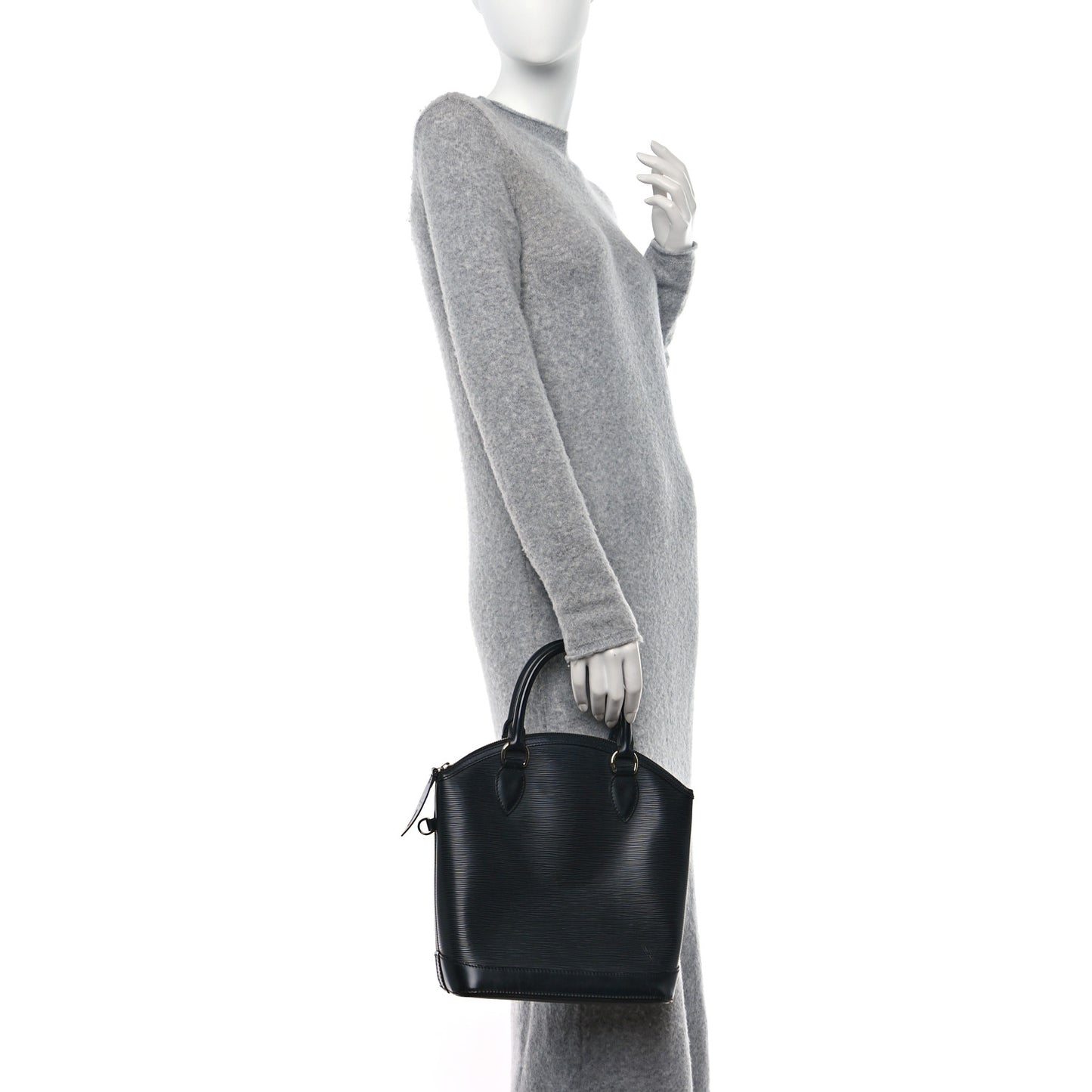 LOUIS VUITTON Epi Lockit Black