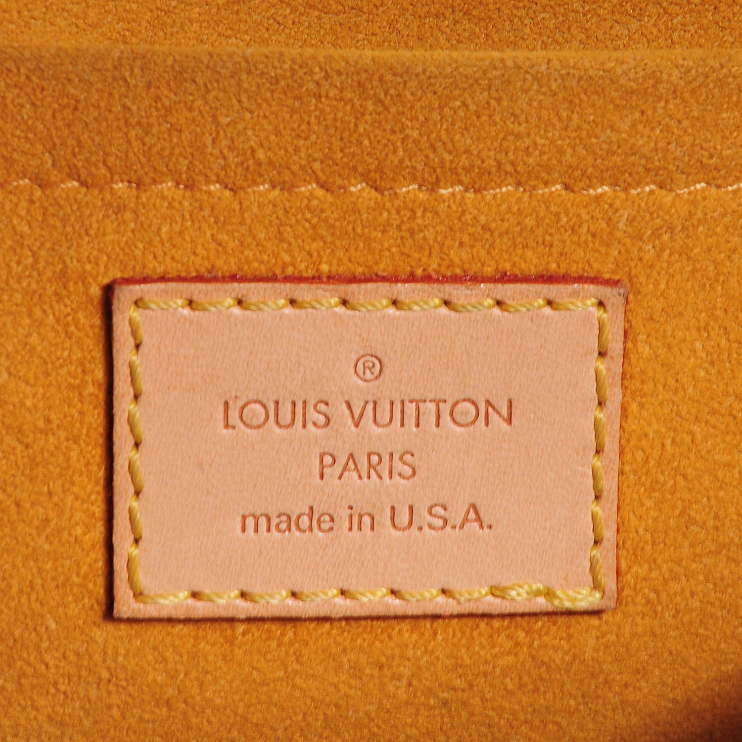 Louis Vuitton Monogram Denim Mini Pleaty Blue 6 of 7