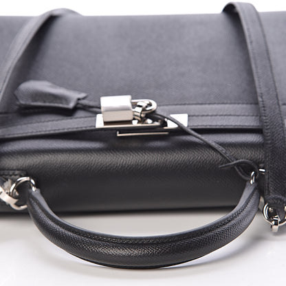 Hermes Epsom Kelly Sellier 28 Black 11 of 40
