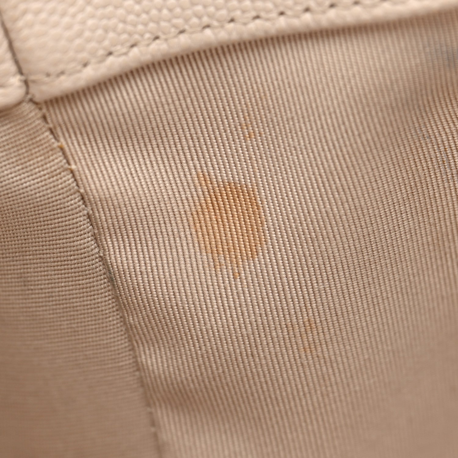 Chanel Caviar Quilted Large CC Shopping Tote Ivory 12 of 12