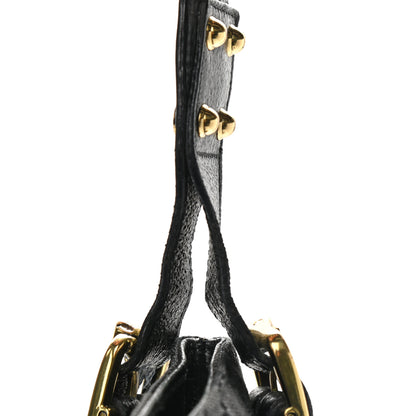 Gucci Monogram Flat Messenger Bag Black 9 of 9