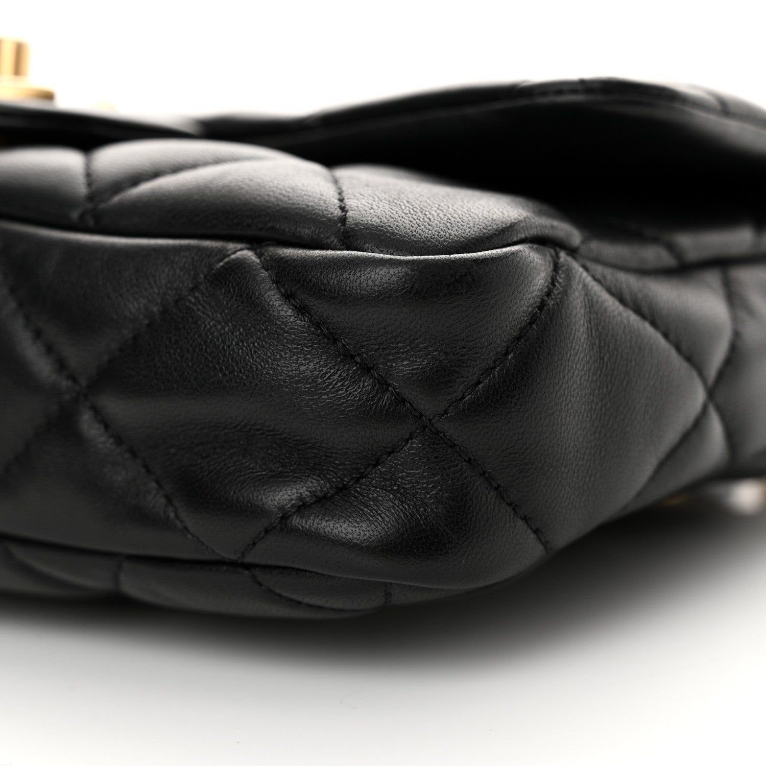 Chanel Lambskin Quilted Small Funky Town Flap Black 10 of 10