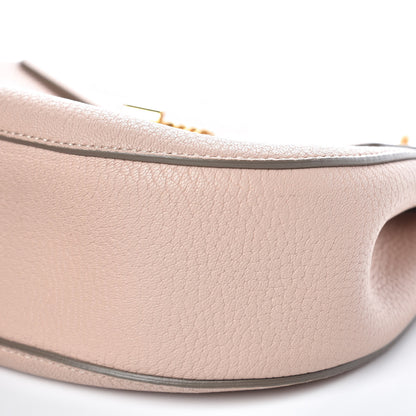 Chloe Grained Lambskin Drew Shoulder Bag Cement Pink 8 of 8
