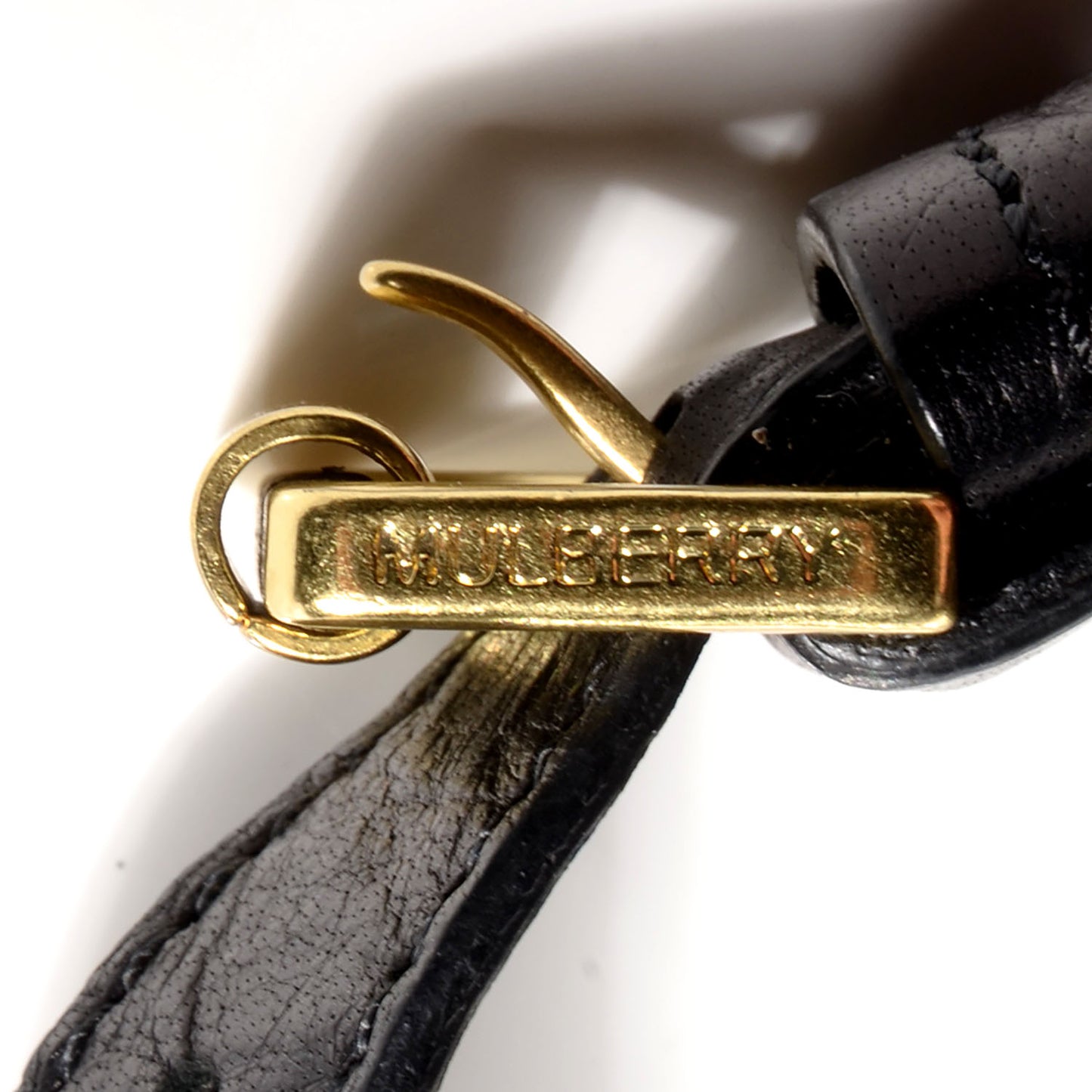 Soft Buffalo Leather Oversized Alexa Black