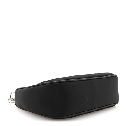 Prada Tessuto Nylon Mini Re-Edition 2000 Shoulder Bag Black 4 of 11