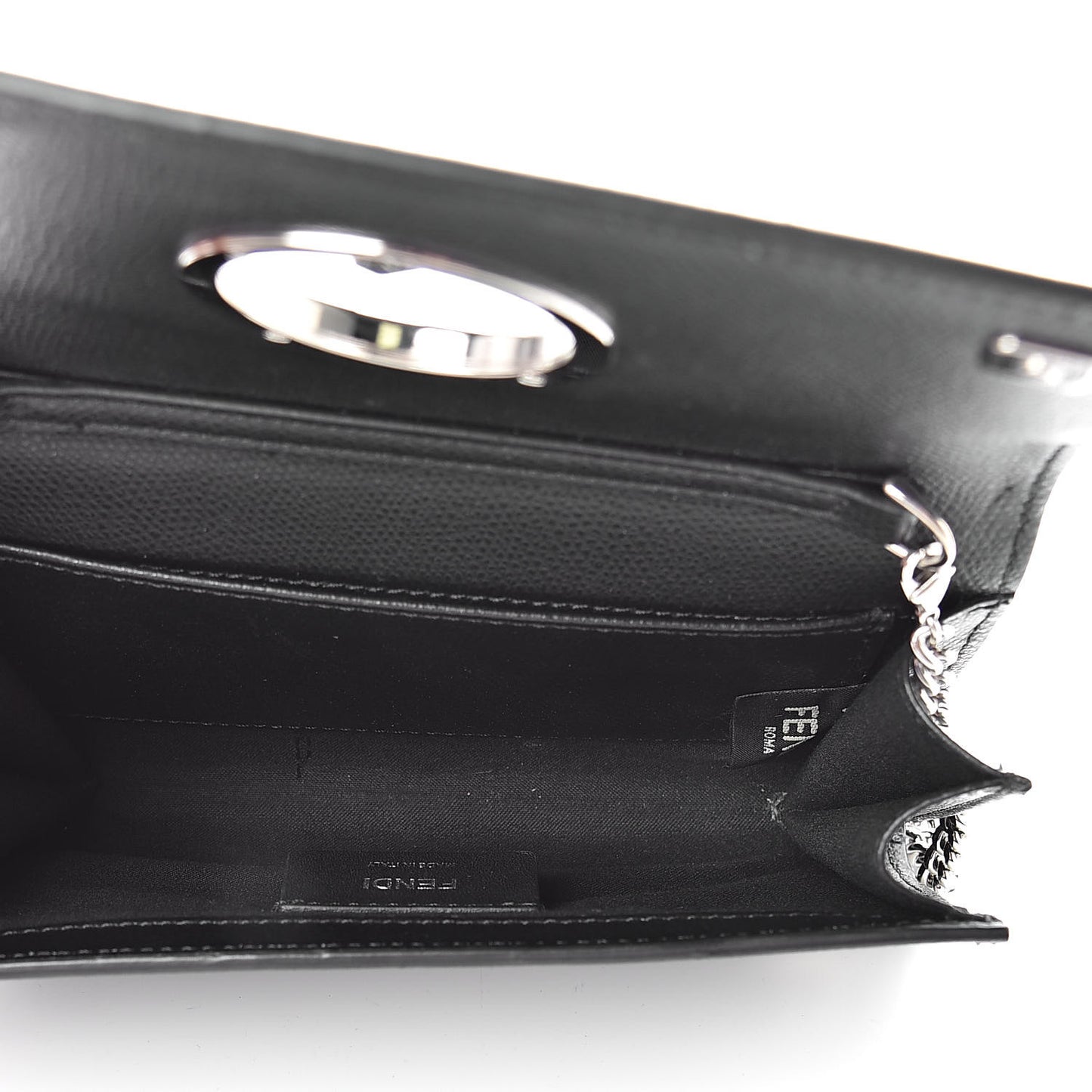 Vitello Cruise F is Fendi Wallet on Chain Black