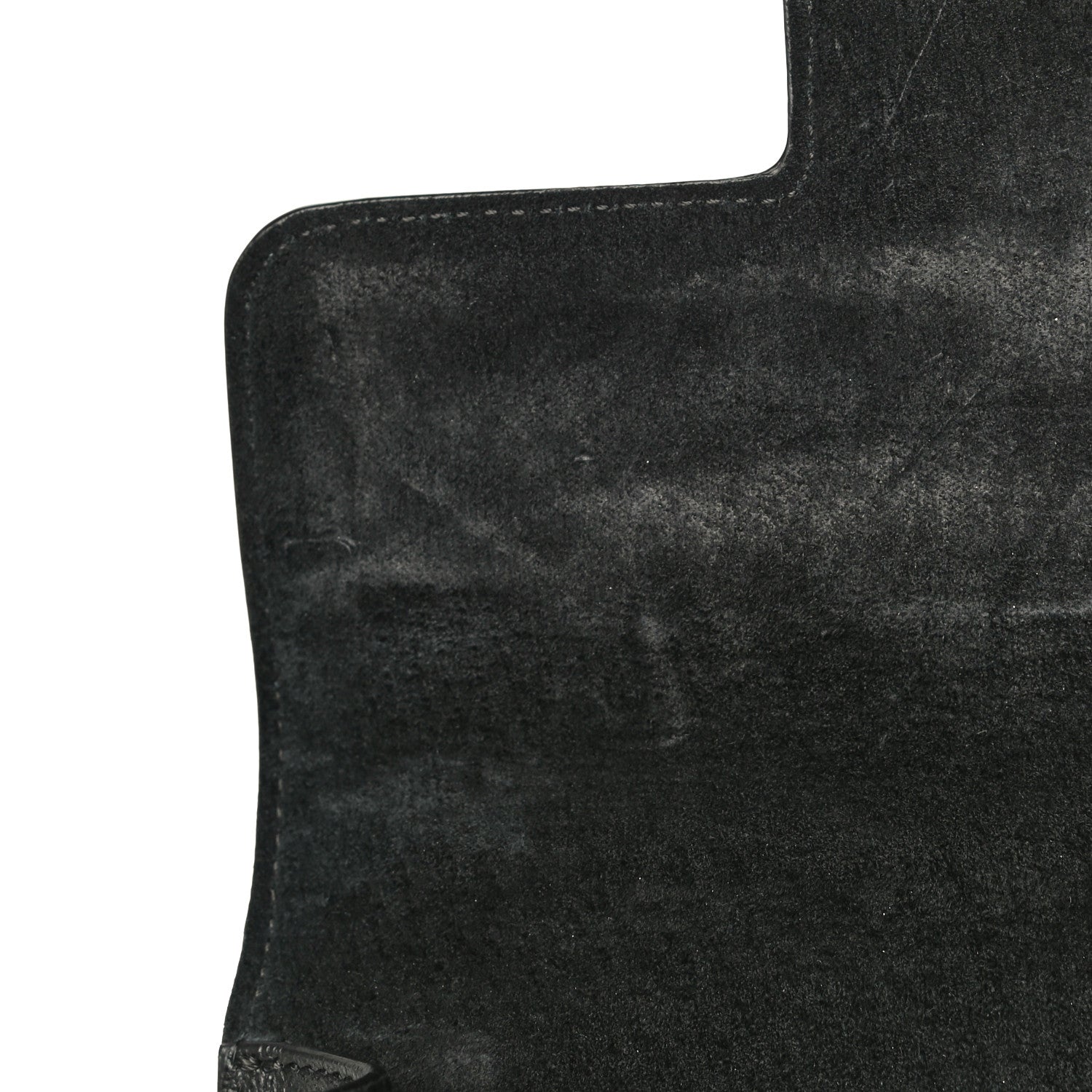 Alexander McQueen Grained Calfskin Small Insignia Flap Black 12 of 13