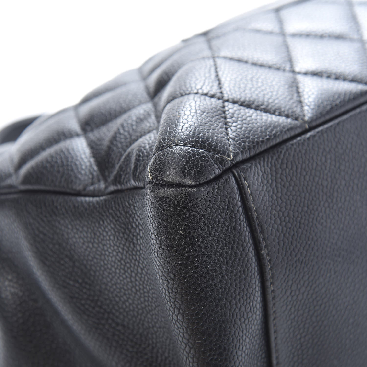 Chanel Caviar Quilted Grand Shopping Tote GST Black 9 of 24