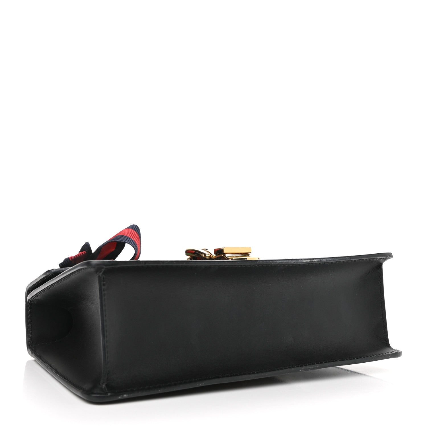 Gucci Calfskin Small Sylvie Shoulder Bag Black 4 of 13