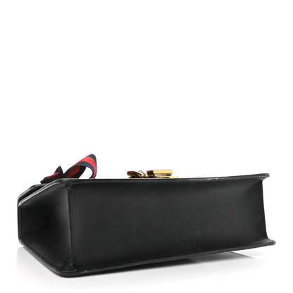 Gucci Calfskin Small Sylvie Shoulder Bag Black 4 of 13