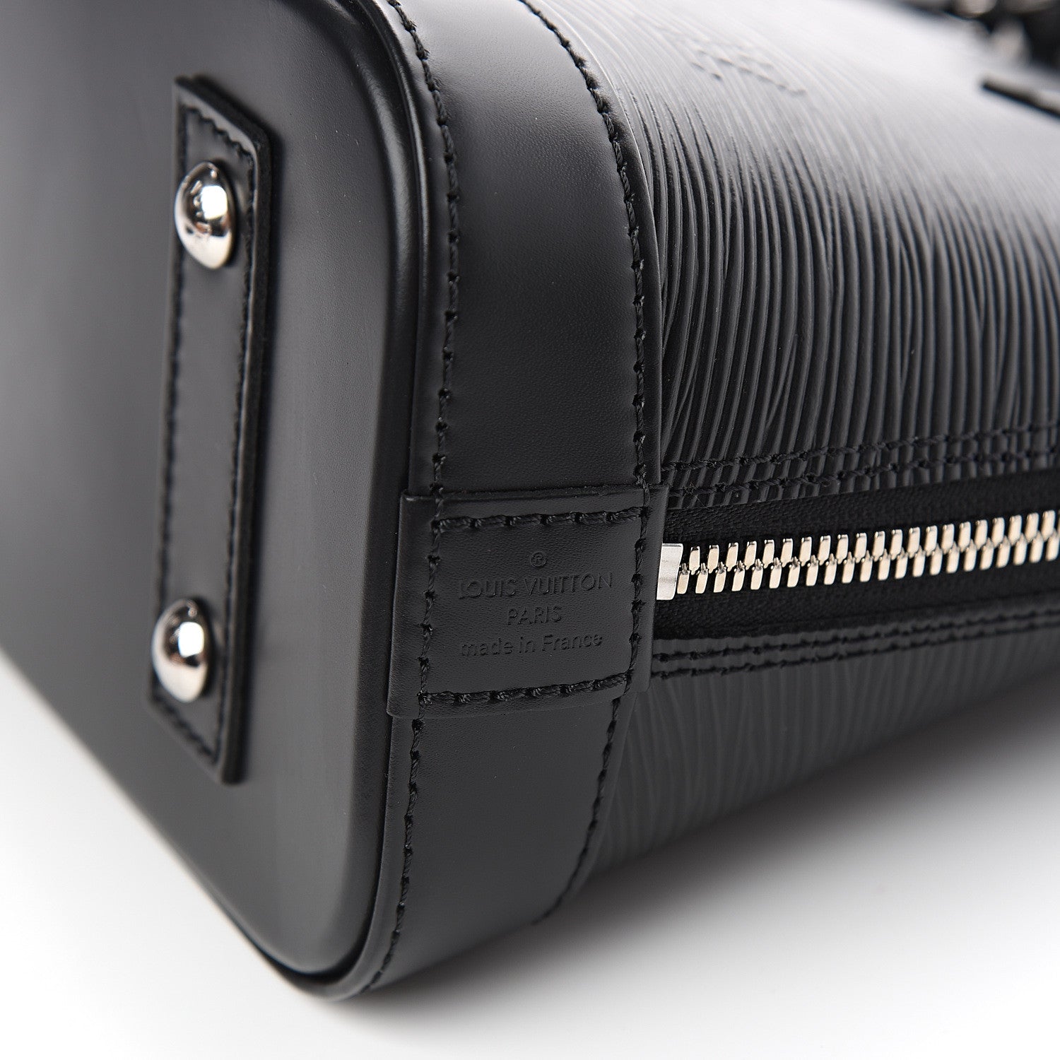 Louis Vuitton Epi Alma BB Black 5 of 9