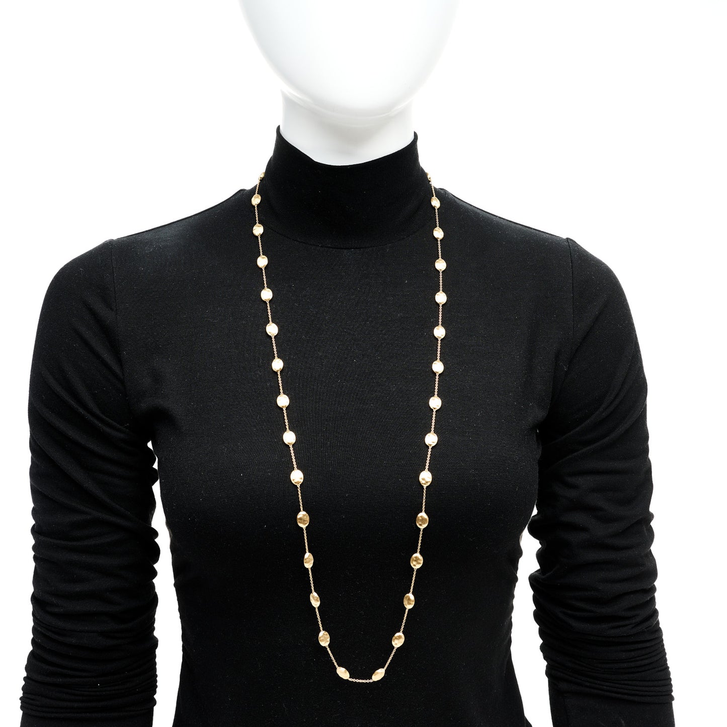 18K Yellow Gold Siviglia Long Necklace