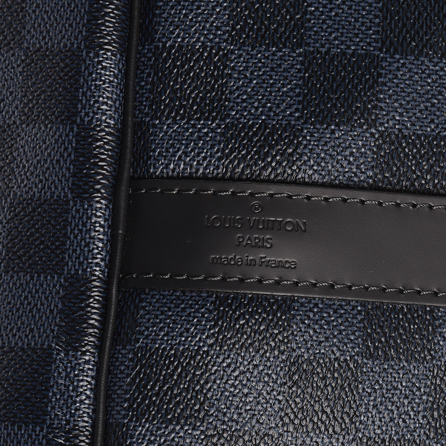 Louis Vuitton Damier Cobalt Jungle Keepall Bandouliere 55 7 of 7