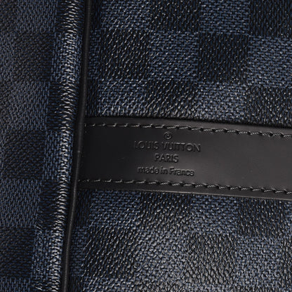 Louis Vuitton Damier Cobalt Jungle Keepall Bandouliere 55 7 of 7