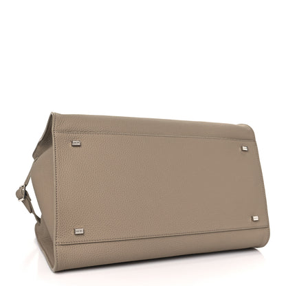 The Row Matte Grained Calfskin Soft Margaux 15 Dark Taupe 4 of 8
