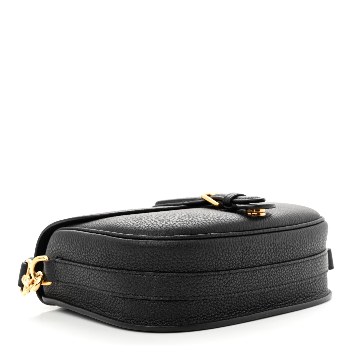 Christian Dior Grained Calfskin Medium Bobby Flap Black 4 of 10