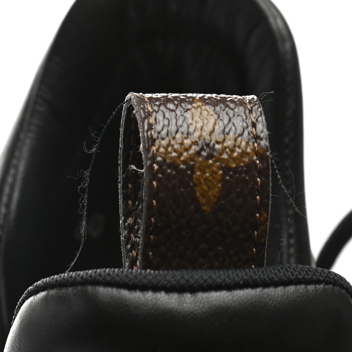 Louis Vuitton Calfskin Patent Monogram LV Archlight Sneakers 37.5 Black 8 of 9