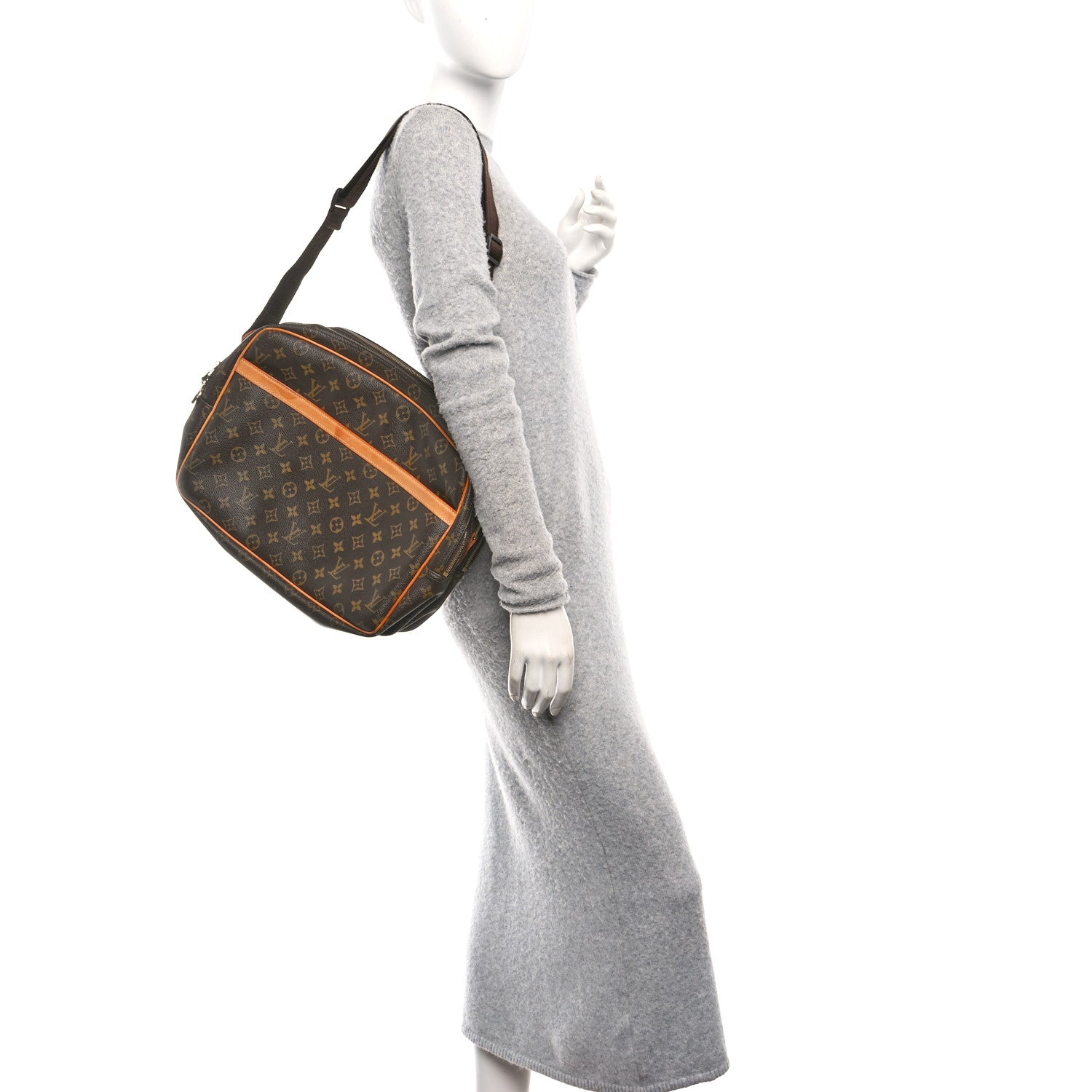Louis Vuitton Monogram Reporter GM 2 of 11