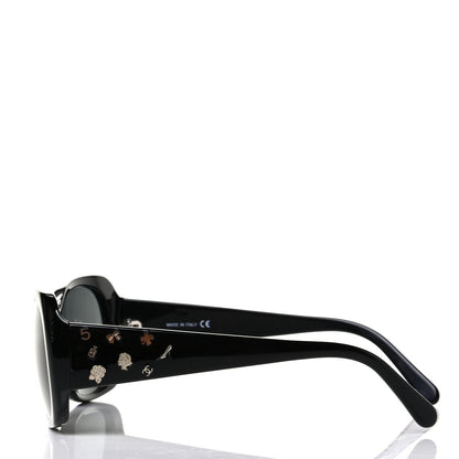 Chanel Acetate Charms Sunglasses 5123 Black 3 of 5