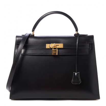Hermes Box Kelly Sellier 32 Black 1 of 33