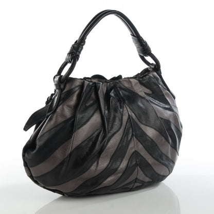 Prada Vitellino Mordo Hobo Grafite 3 of 8