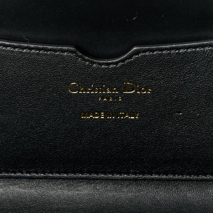 Christian Dior Calfskin Cannage Frame Bag Black 7 of 10