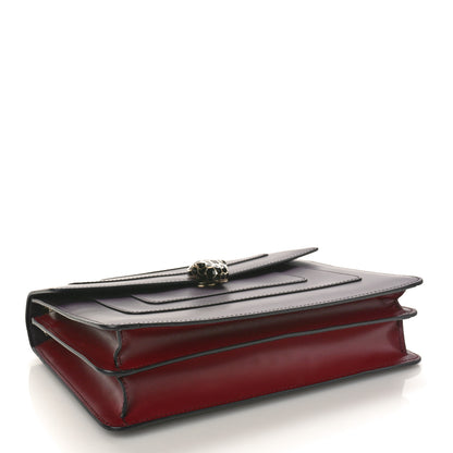 Bulgari Calfskin Serpenti Forever Shoulder Bag Plum 5 of 11