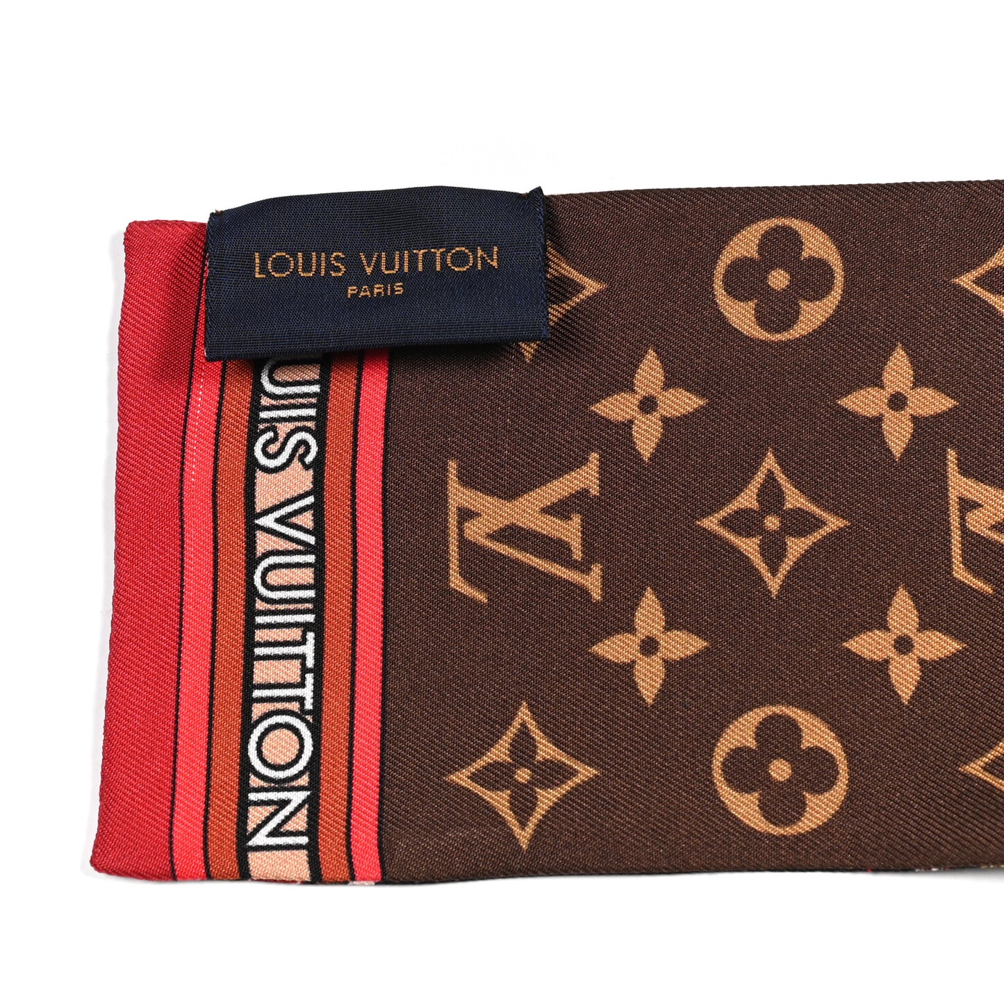 Silk Monogram All In LV Bandeau Brown
