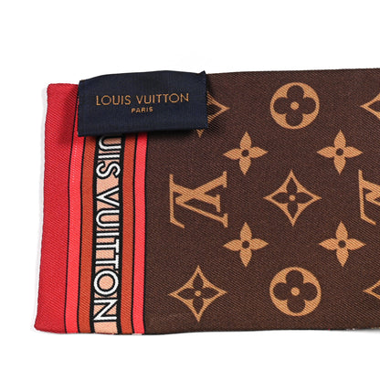 Louis Vuitton Silk Monogram All In LV Bandeau Brown 2 of 6