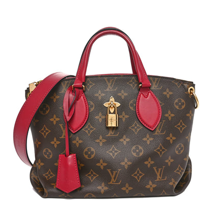 Louis Vuitton Monogram Flower Zipped Tote PM Lie De Vin 1 of 11