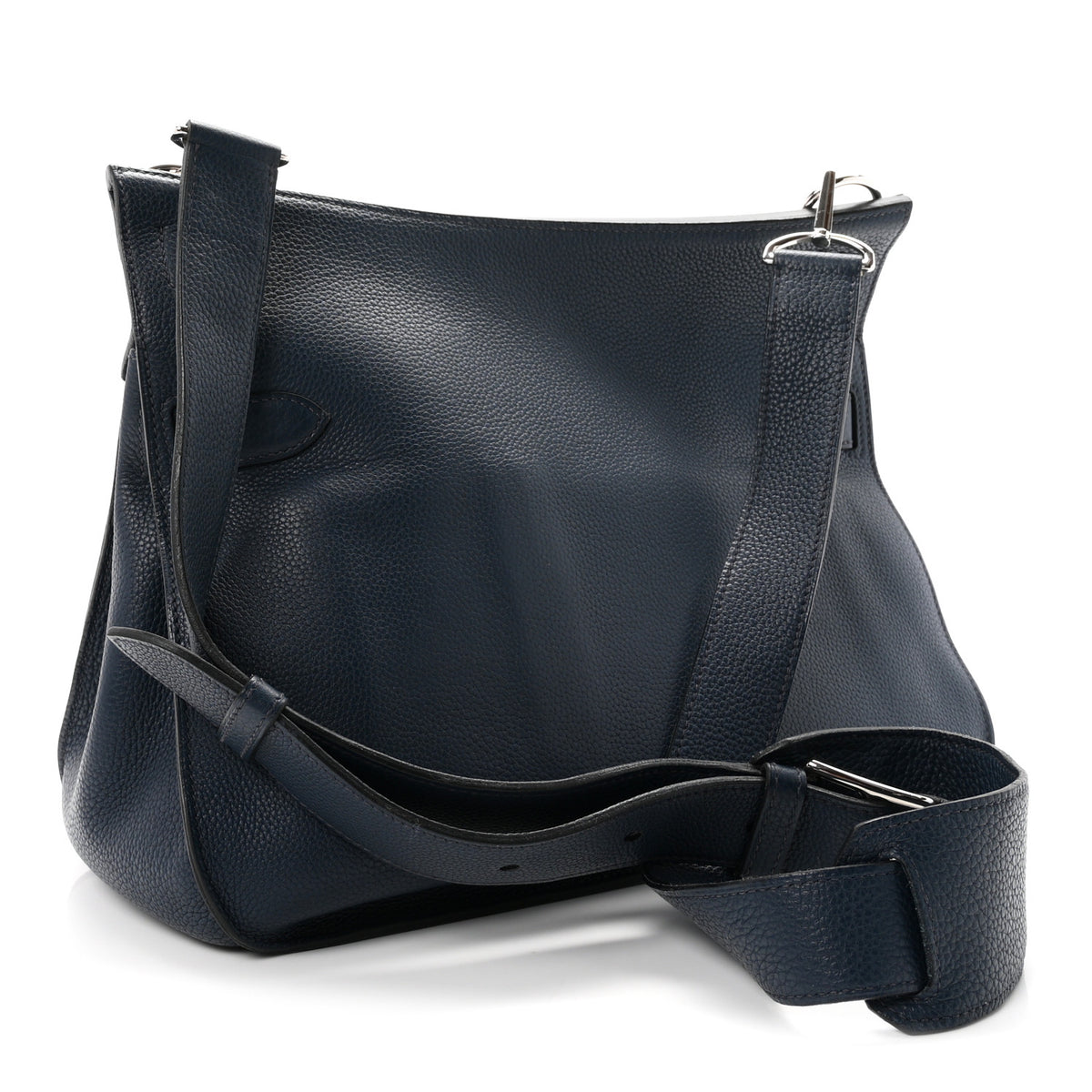 Hermes Taurillon Clemence Jypsiere 34 Bleu de Prusse 3 of 11